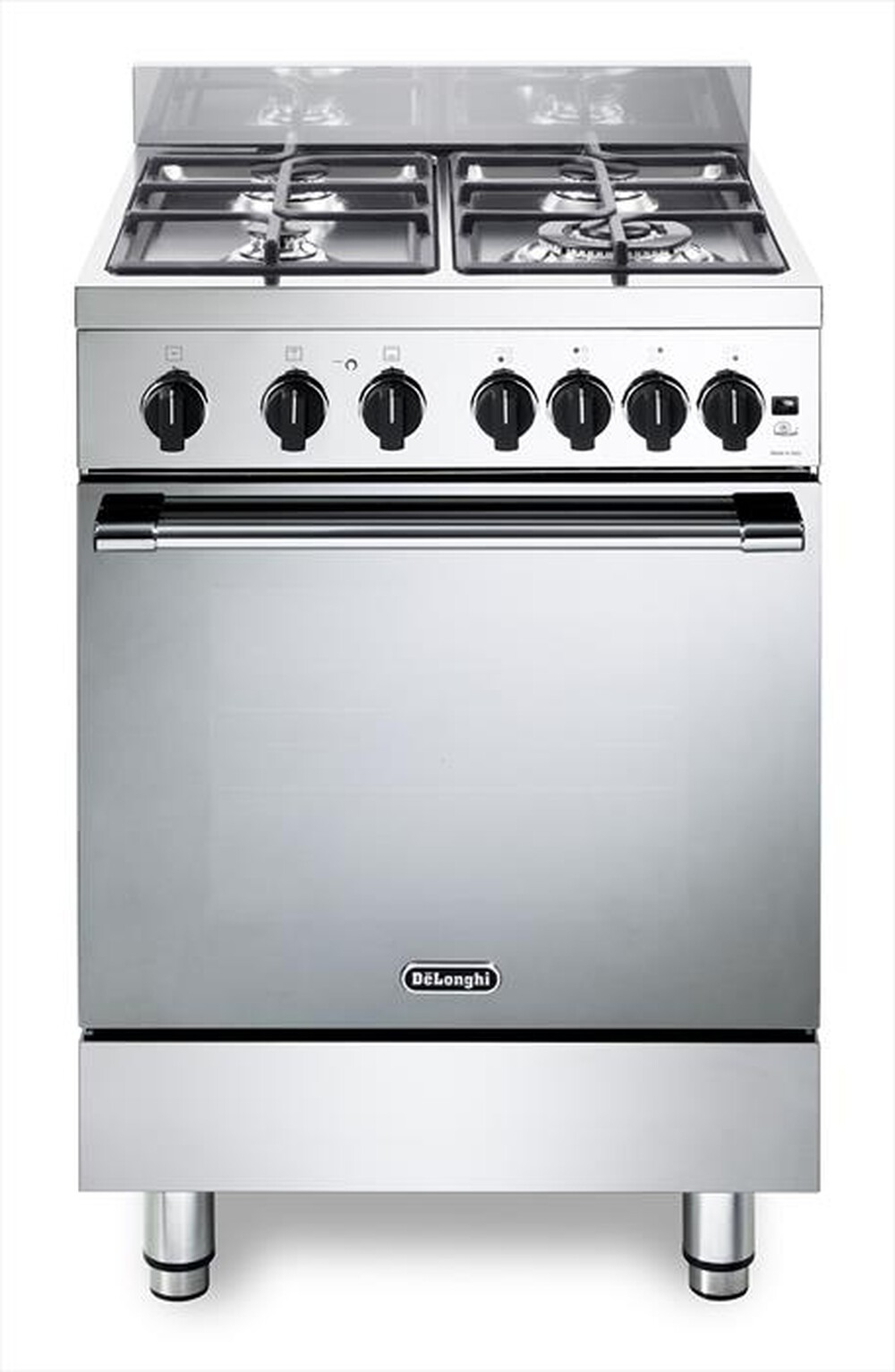 Immagine del prodotto DE LONGHI - Cucina a gas GEMMA 66 GV2 Classe A-Acciaio lucido
