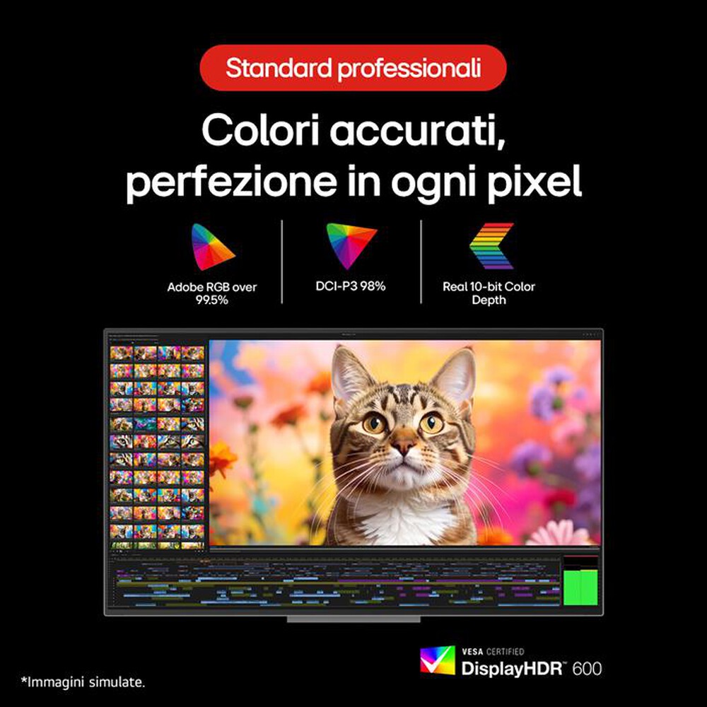 Immagine del prodotto LG - Monitor LCD 31,5" 32U990A