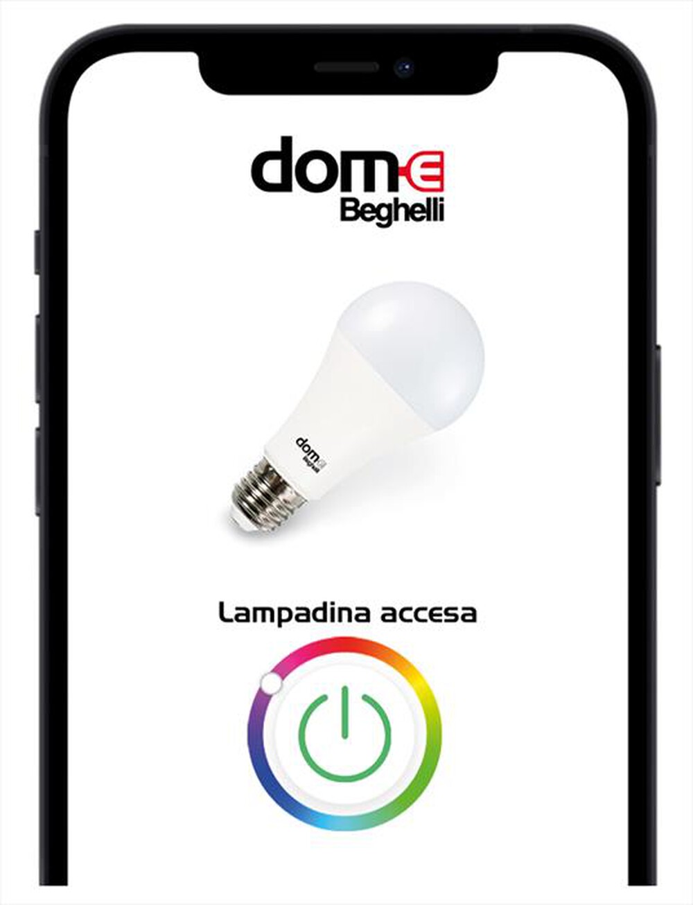 "BEGHELLI - WIFI OL 5W E14 RGB+W DYNAMIC-bianco"