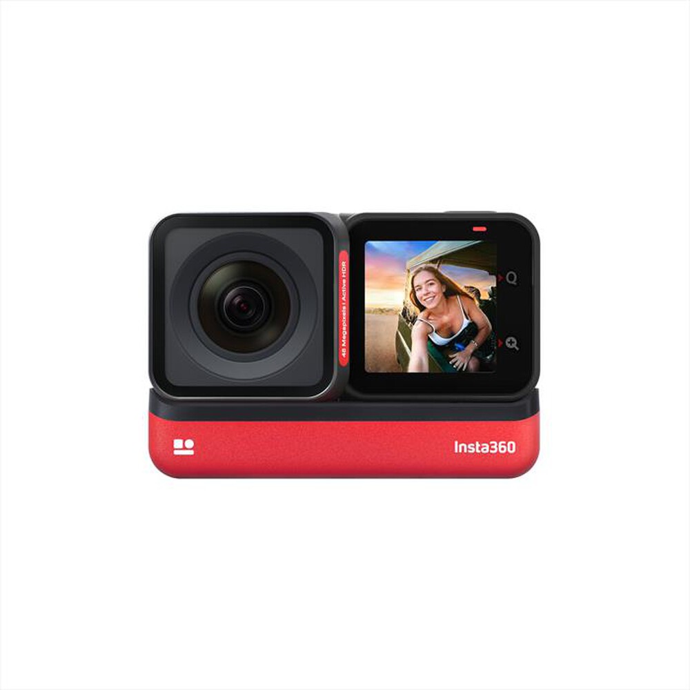 "INSTA360 - Action cam ONE RS 4K EDITION-Black/Red"