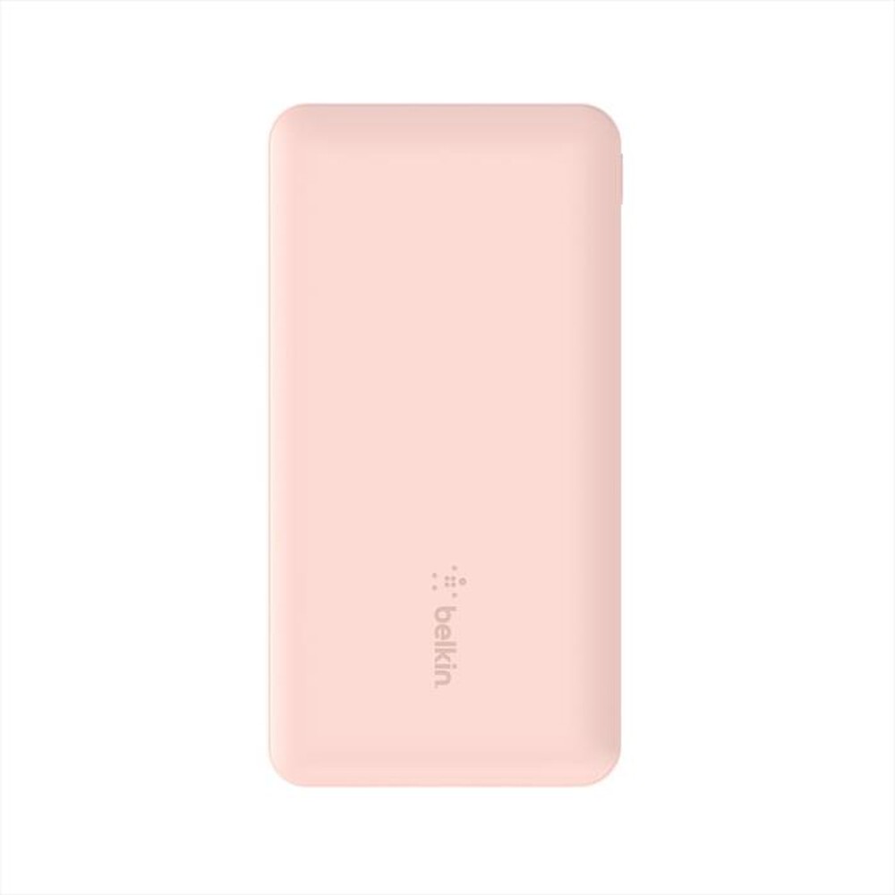 "BELKIN - POWERBANK 10K CON CAVO USB-A USB-C - ROSA-Rosa"