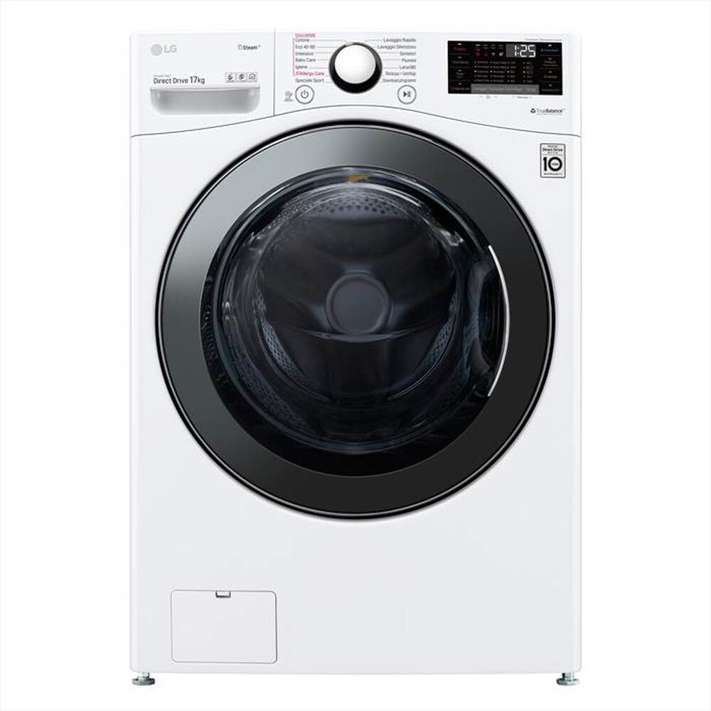 "LG - Lavatrice F1P1CY2W 17 Kg Classe E-WHITE"