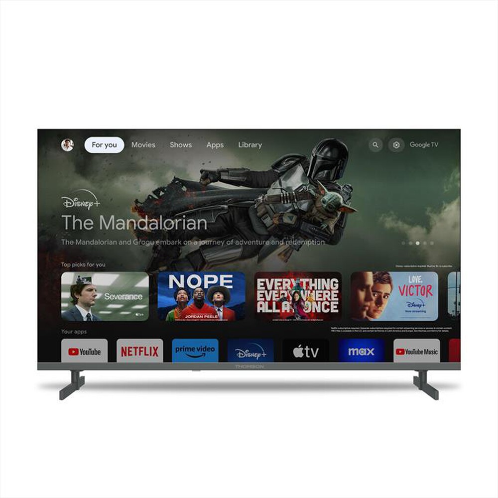 Immagine del prodotto THOMSON - Smart TV Q-LED FHD 40" 40QG4S14-nero