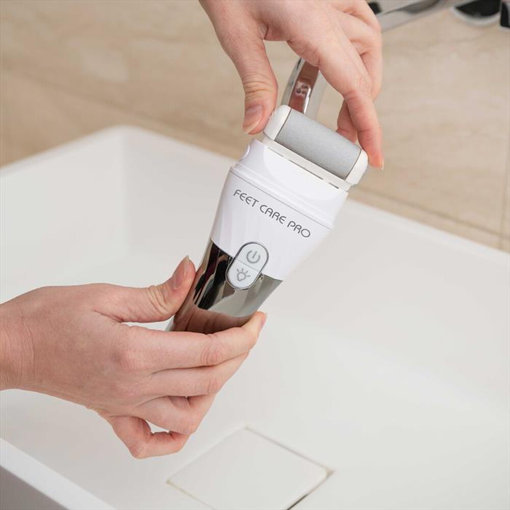Immagine del prodotto MACOM - Pedicure elettrico ricaricabile FEET CARE PRO-bianco