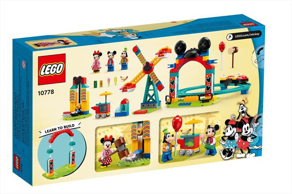 Immagine del prodotto LEGO - DISNEY LUNA PARK DI TOPOLINO,MINNIE, PIPPO - 10778