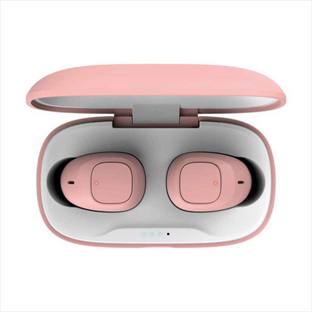 "TRUST - NIKA COMPACT BLUETH EARPHONES PINK-Pink"
