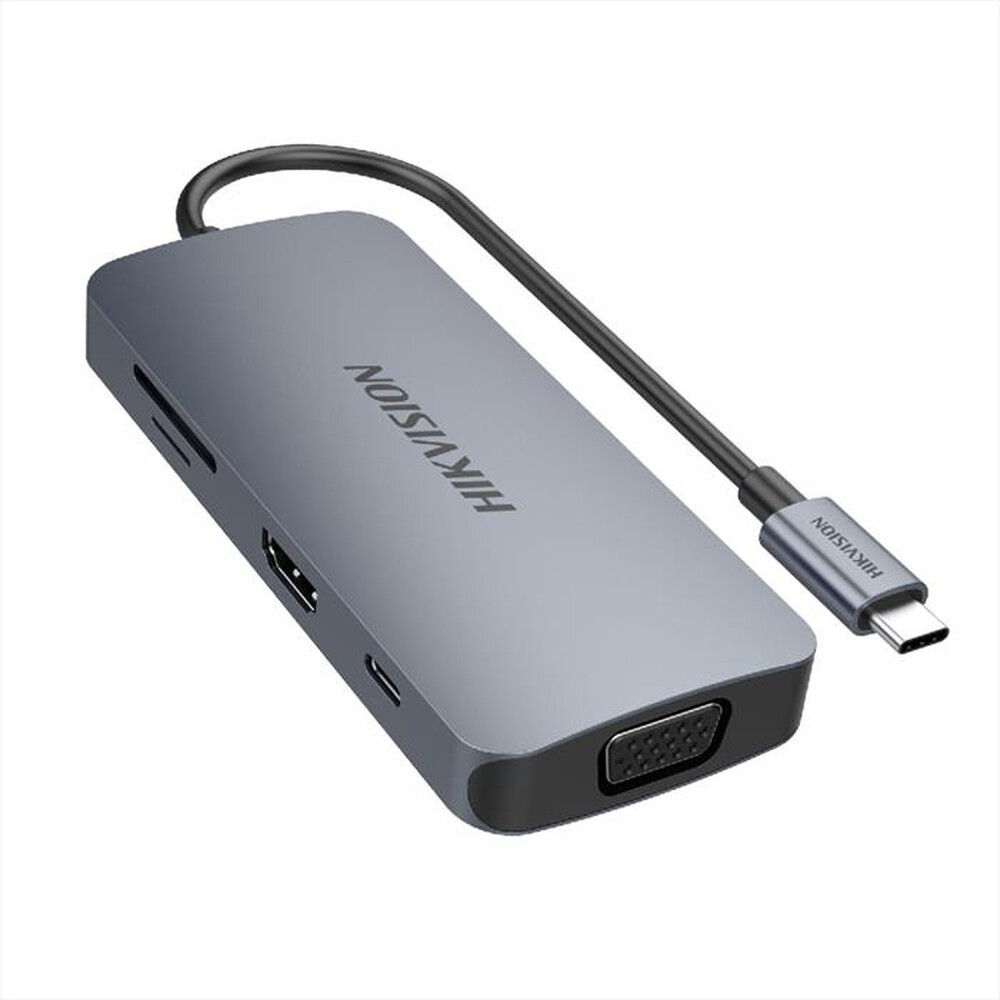 Immagine del prodotto HIK VISION - STORAGE USB-C HS-HUB-DS801-GRIGIO