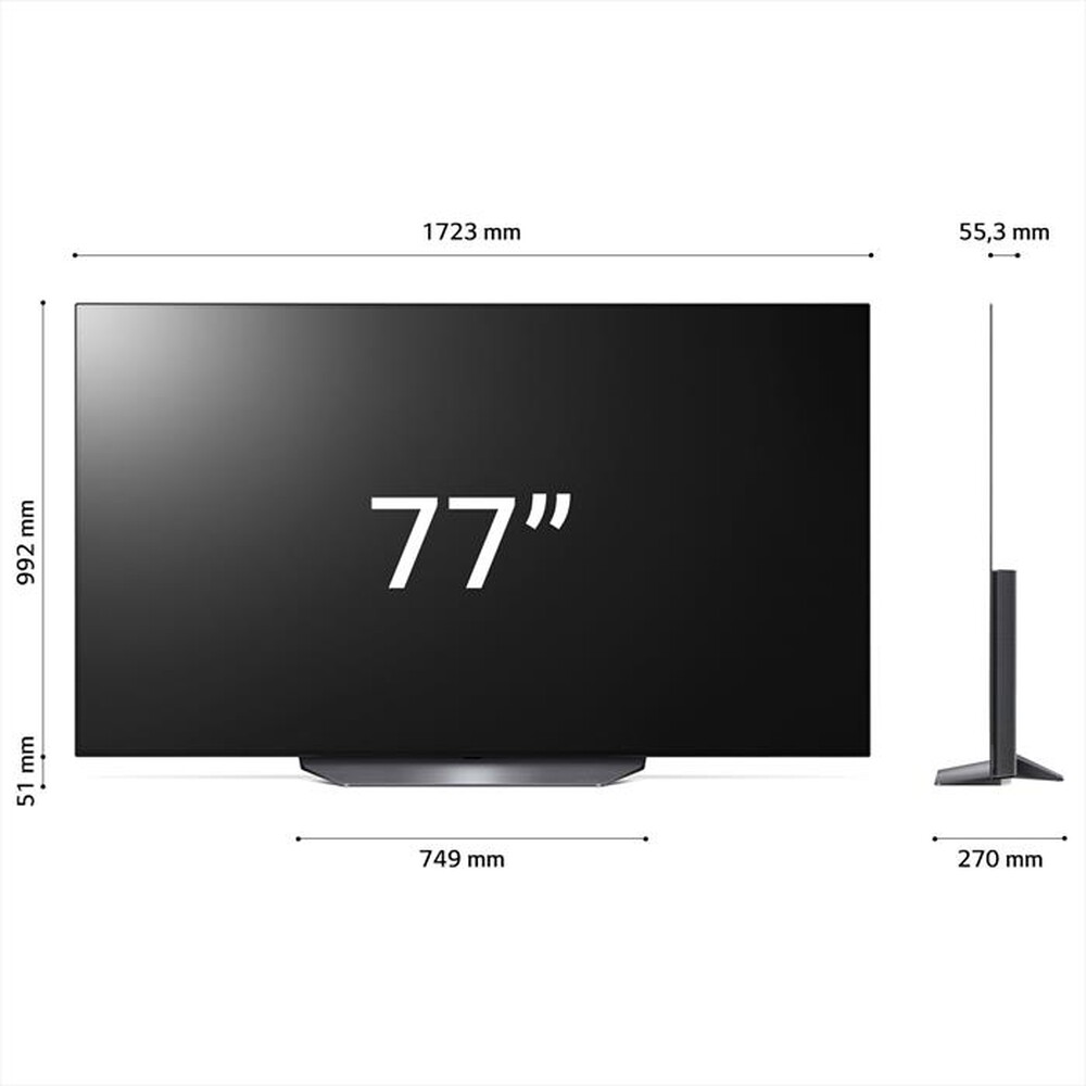"LG - Smart TV OLED UHD 4K 77\" OLED77B36LA-Blu"