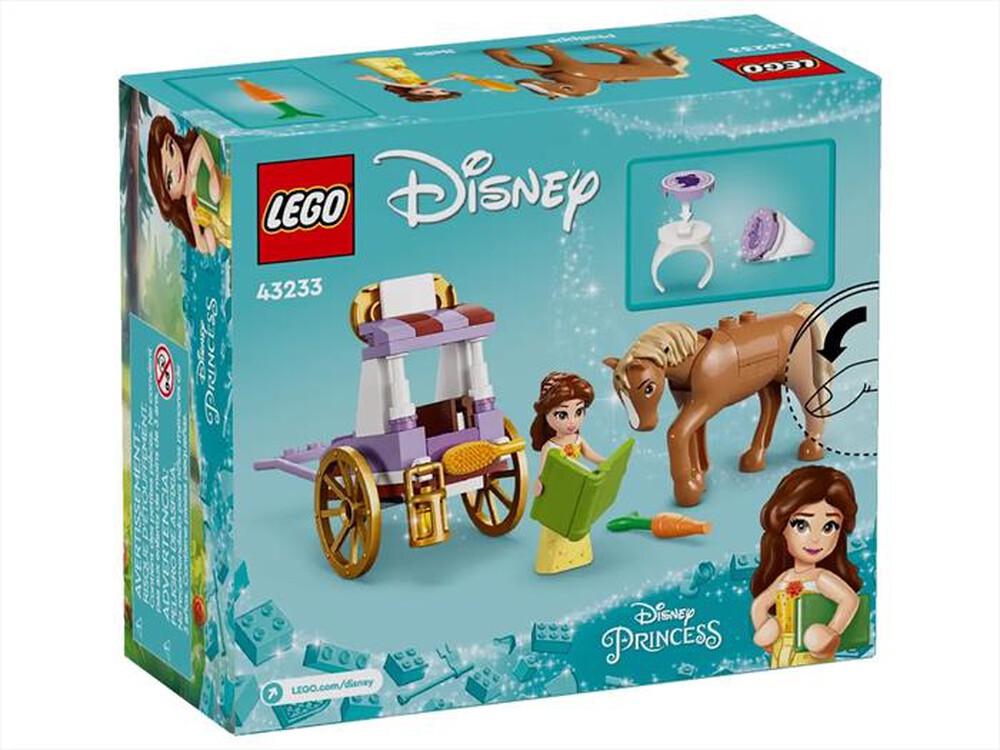 "LEGO - DISNEY La carrozza dei cavalli di Belle - 43233"