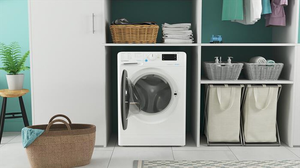 "INDESIT - Lavasciuga BDE 96436 WK IT 9/6 Kg Classe A-Bianco"