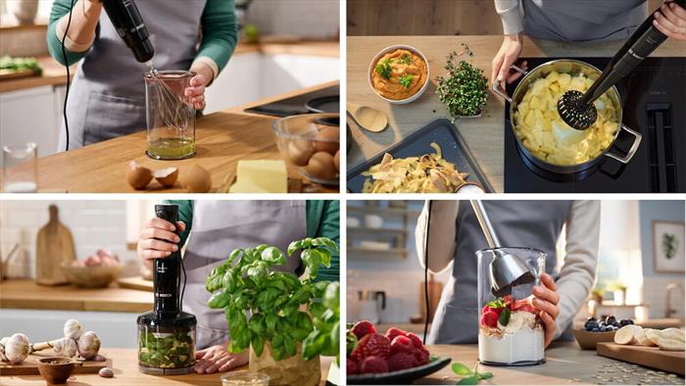 "BOSCH - Frullatore ad immersione MSM4B623-Antracite, Trasparente"