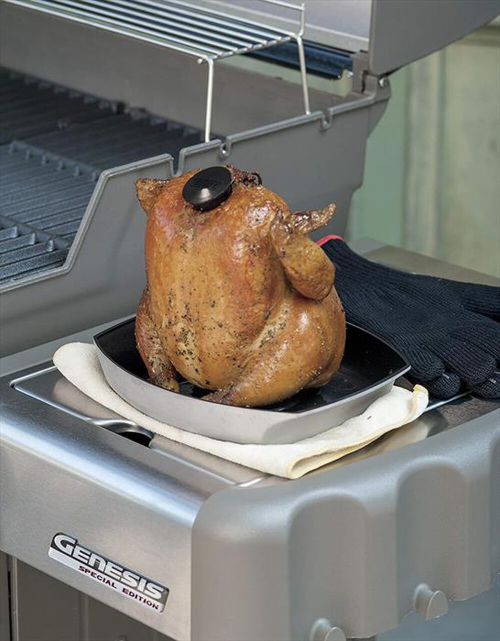 Immagine del prodotto WEBER - SUPPORTO DI COTTURA DELUXE PER POLLO-GRIGIO
