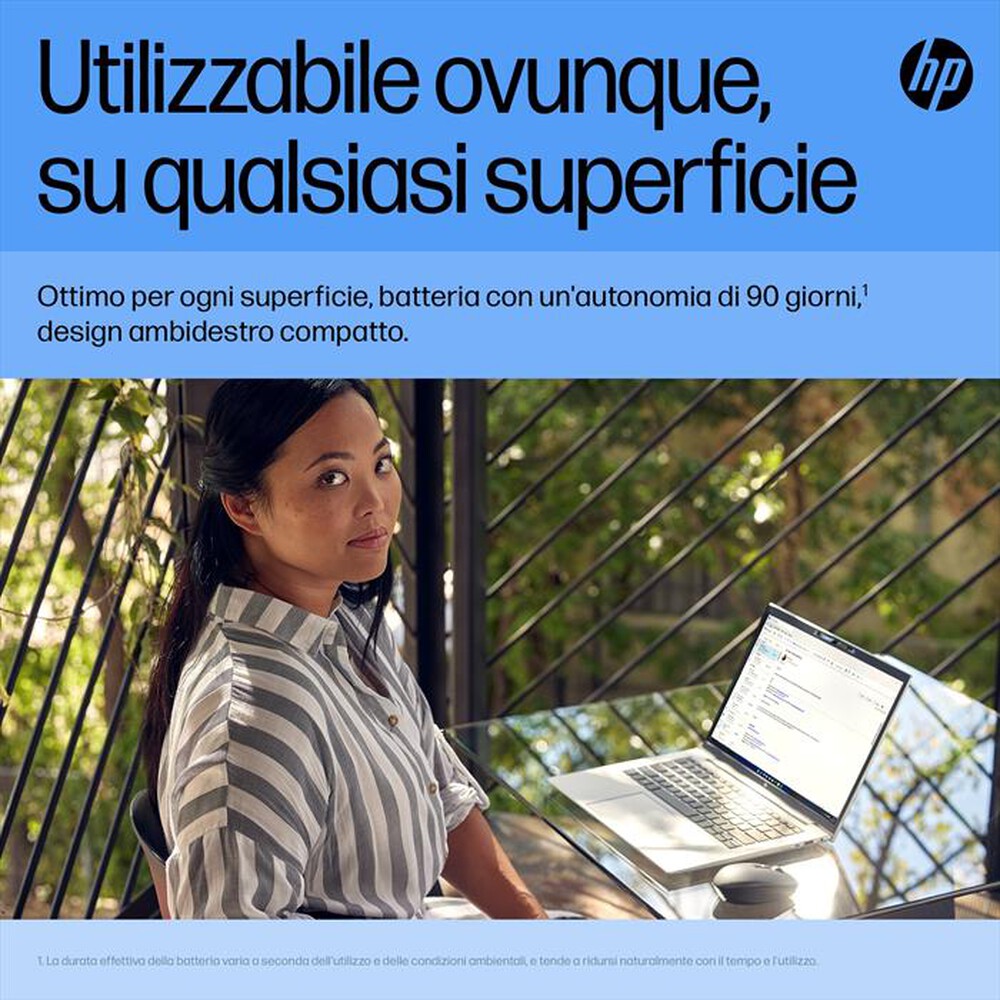 Immagine del prodotto HP - MOUSE RICARICABILE SILENT 710-Nero