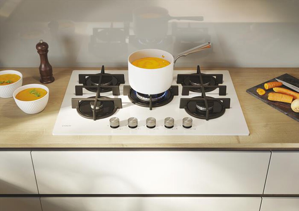 Immagine del prodotto CANDY - Piano cottura gas CVG74WTW 74,5 cm-Bianco