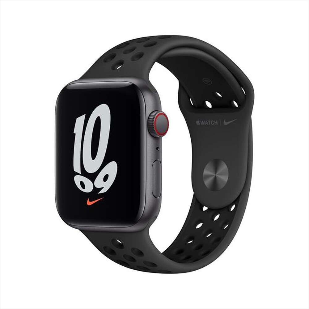 Immagine del prodotto APPLE - Watch NIKE SE GPS+Cellular 44mm Alluminio-Scuro Sport Antracite/Nero
