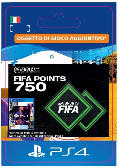 1SONY COMPUTER - FIFA 21 Points 750 - 