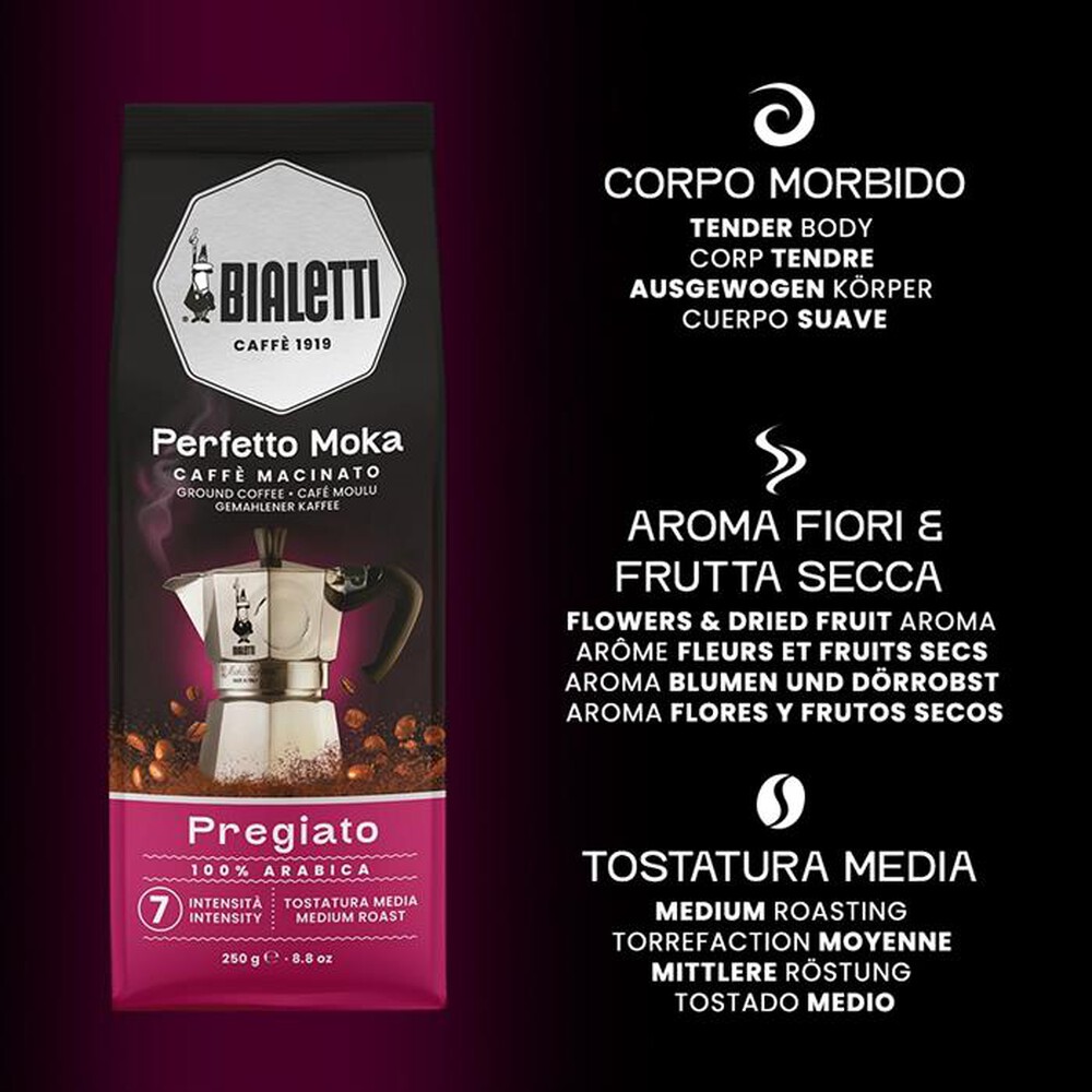 Immagine del prodotto BIALETTI - CAFFE' MOKA PREGIATO 250G