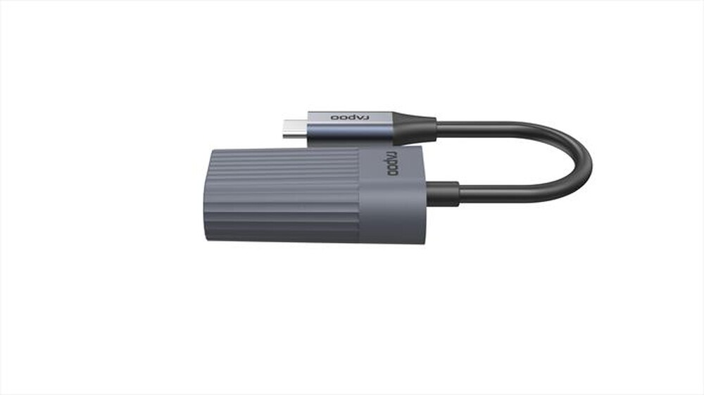 Immagine del prodotto RAPOO - UCA-1016 USB-C to Gigabit LAN Adapter-Gray