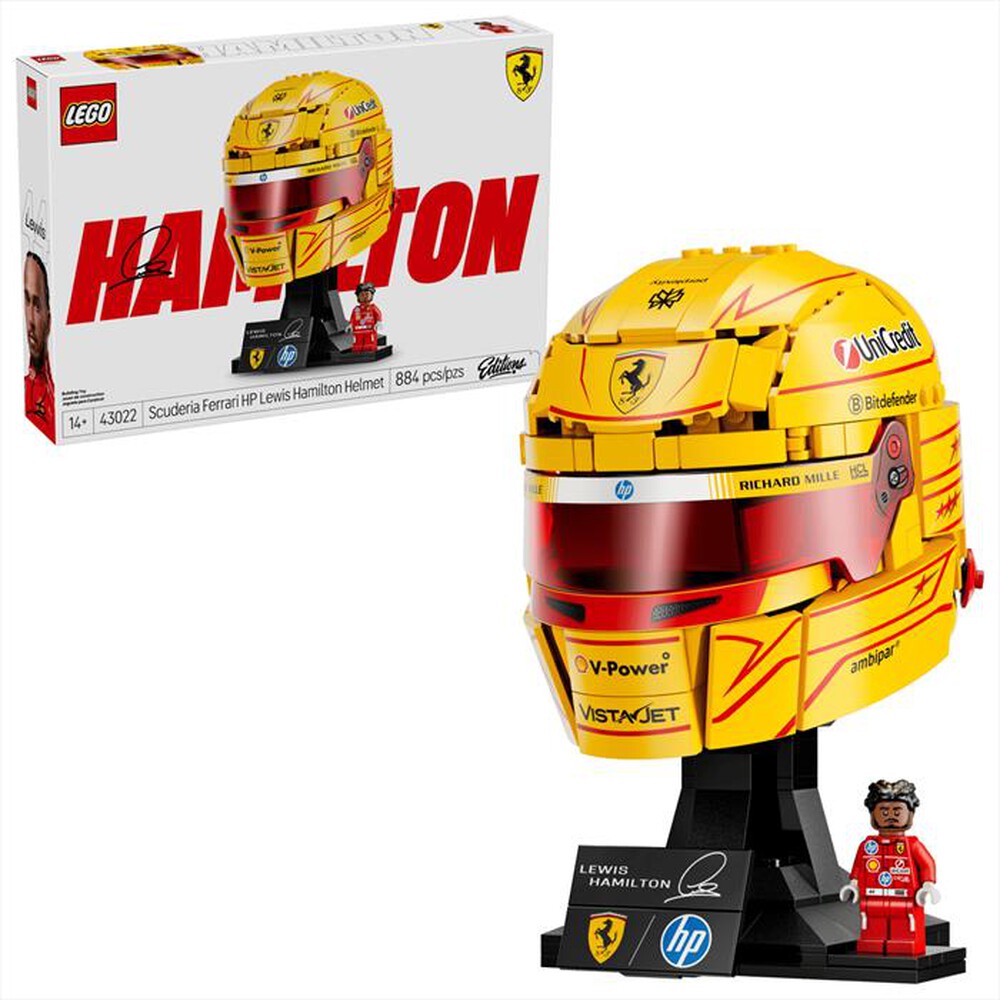 Immagine del prodotto LEGO - 43022 -CASCO DI LEWIS HAMILTON SCUDERIA FERRARI-Multicolore