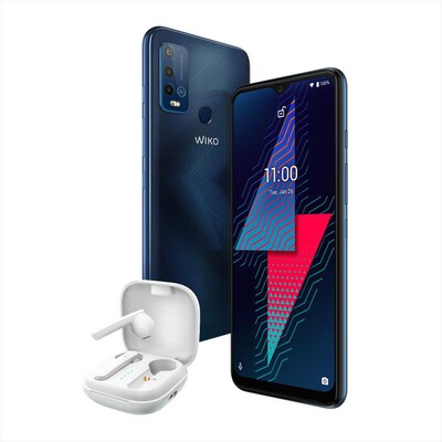 WIKO MOBILE - POWER U30 (W-V755) 128GO + TWS-Carbone Blue