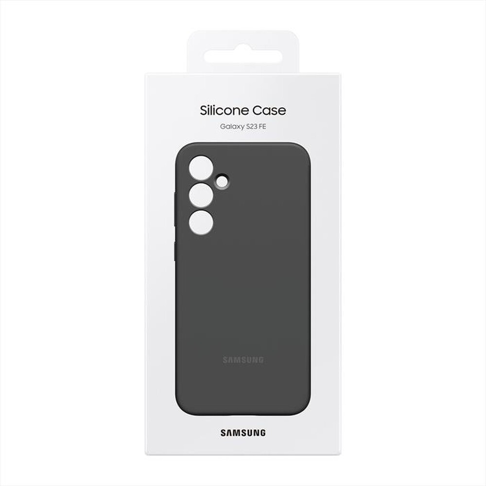 "SAMSUNG - Cover in silicone per Galaxy S23 FE-Graphite"