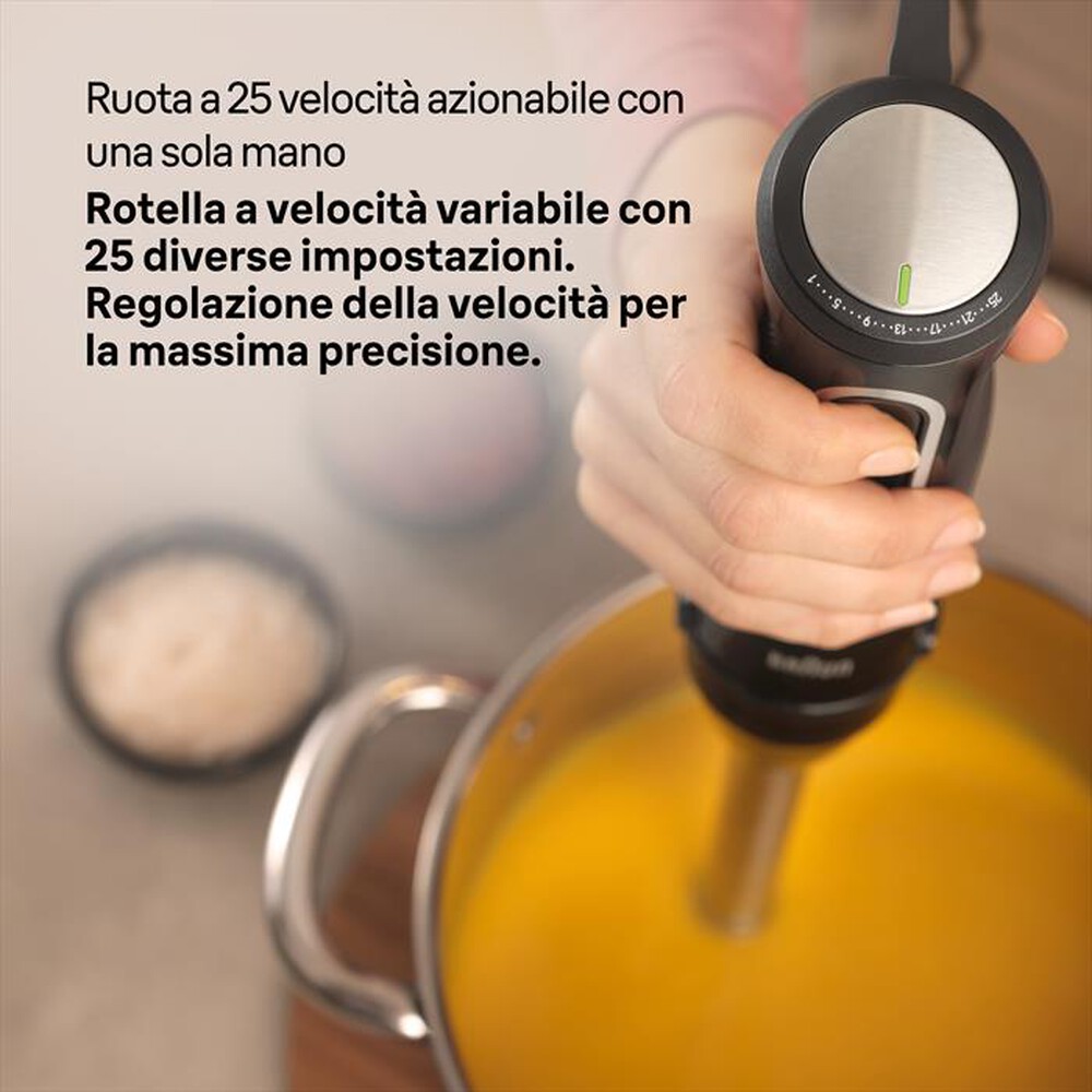 Immagine del prodotto BRAUN - Frullatore ad immersione MQ55.254M-nero