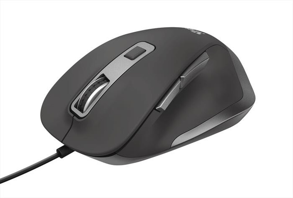 "TRUST - FYDA WIRED MOUSE-Black/Grey"