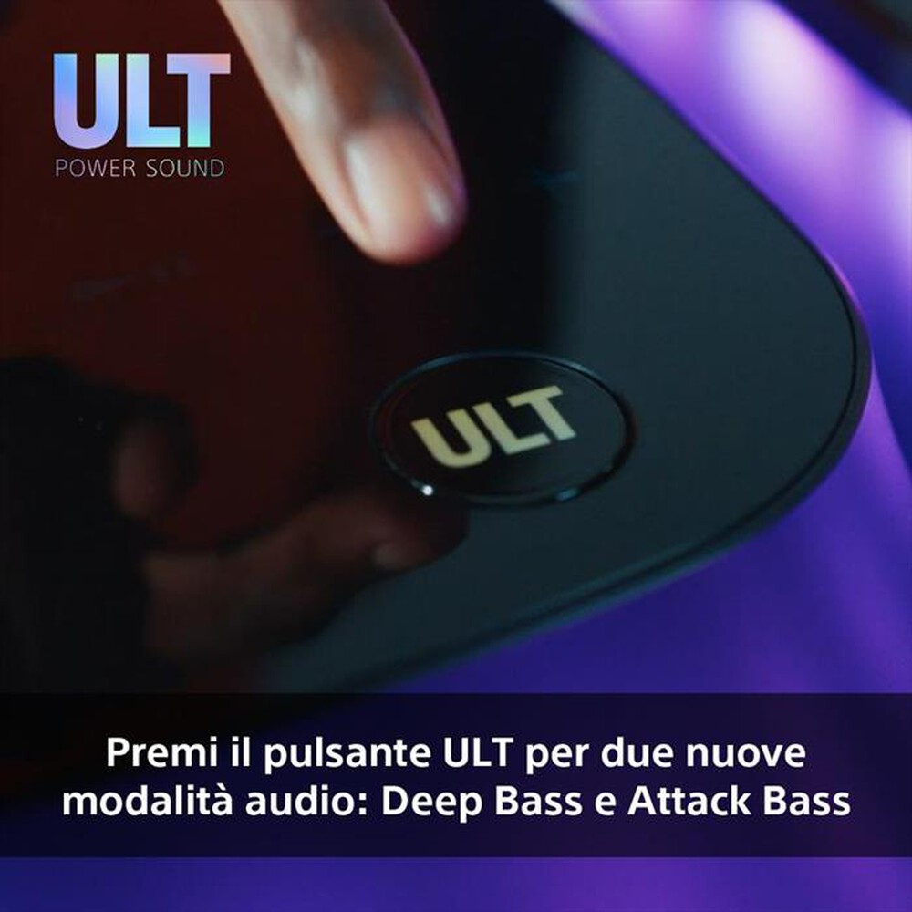 Immagine del prodotto SONY - Altoparlante Bluetooth SRSULT1000.CEL-nero