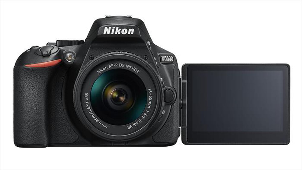 "NIKON - D5600 + 18/55 VR AF-P-Black"