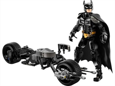 LEGO - Personaggio costruibile di Batman con BatPod-76273-Multicolore