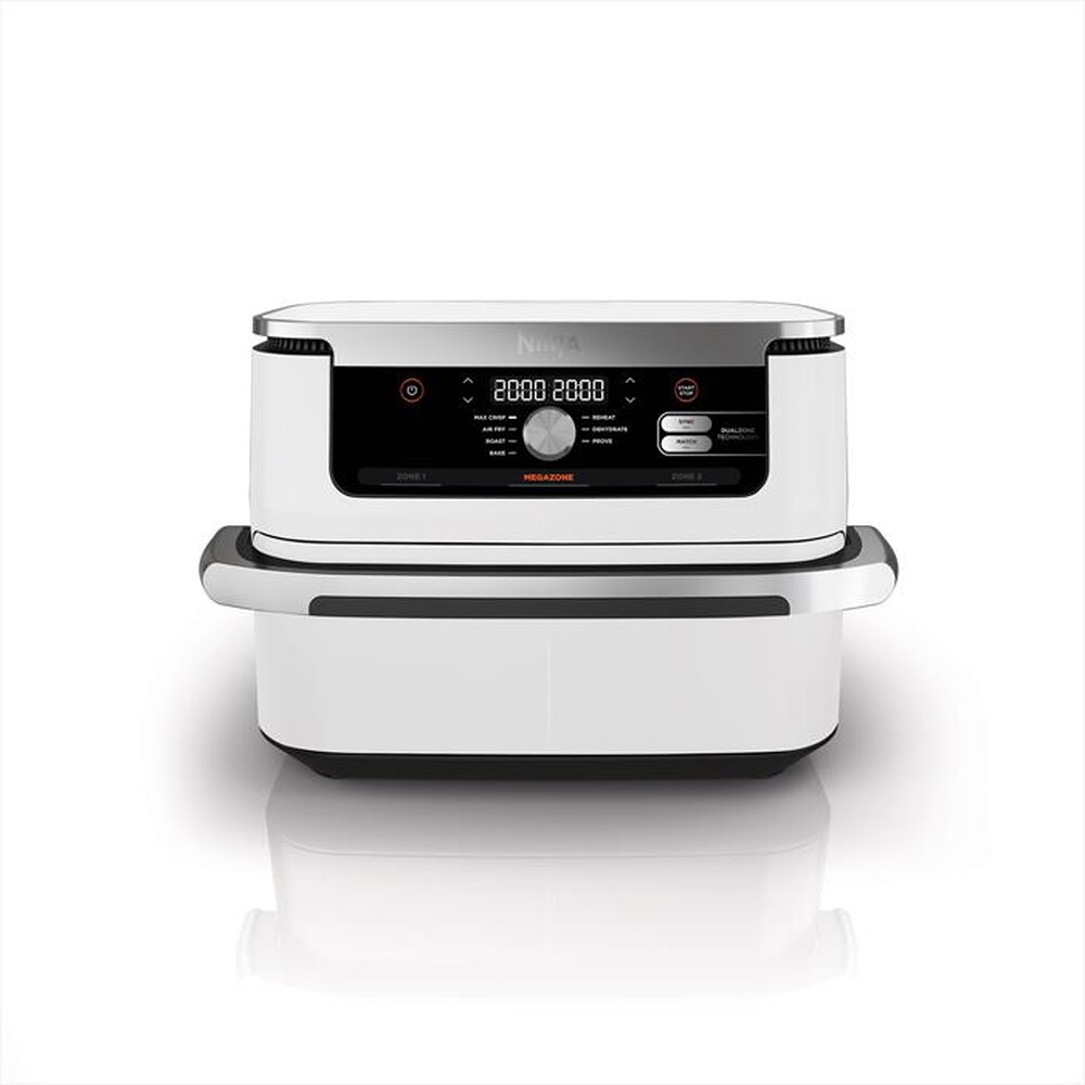 "NINJA - FRIGGITRICE AD ARIA FLEXDRAWER DA 10,4 L-Bianco"