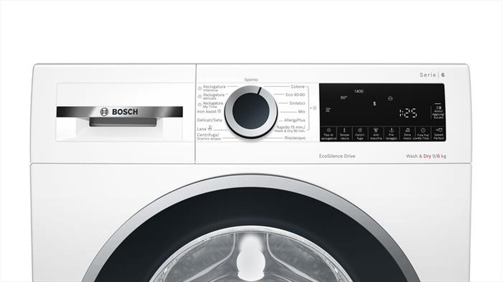 "BOSCH - Lavasciuga WNG25440IT 10/6 Kg Classe C-BIANCA"