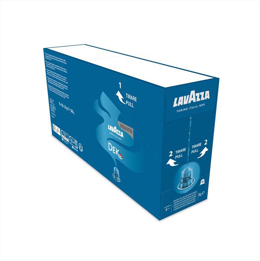 "LAVAZZA - Dek - 10 caps-Blu"