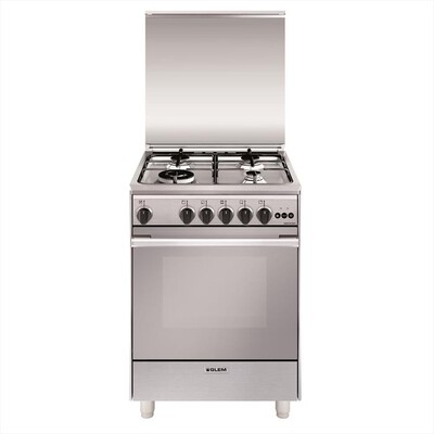 GLEM GAS - Cucina a gas U664VI Classe A-INOX