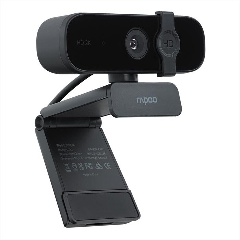 Immagine del prodotto RAPOO - Webcam XW2K-Black - Nero