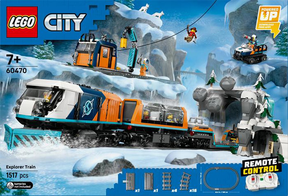 "LEGO - TRENO ESPRESSO ARTICO DEGLI ESPLORATORI-,"