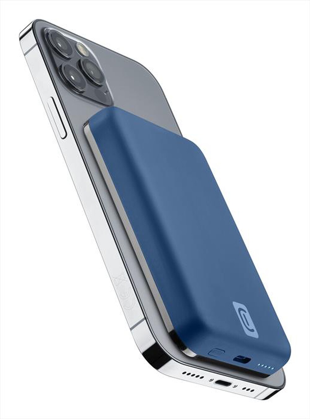 "CELLULARLINE - Power Bank PBMAGSFCOL5000WIRB-Blu"
