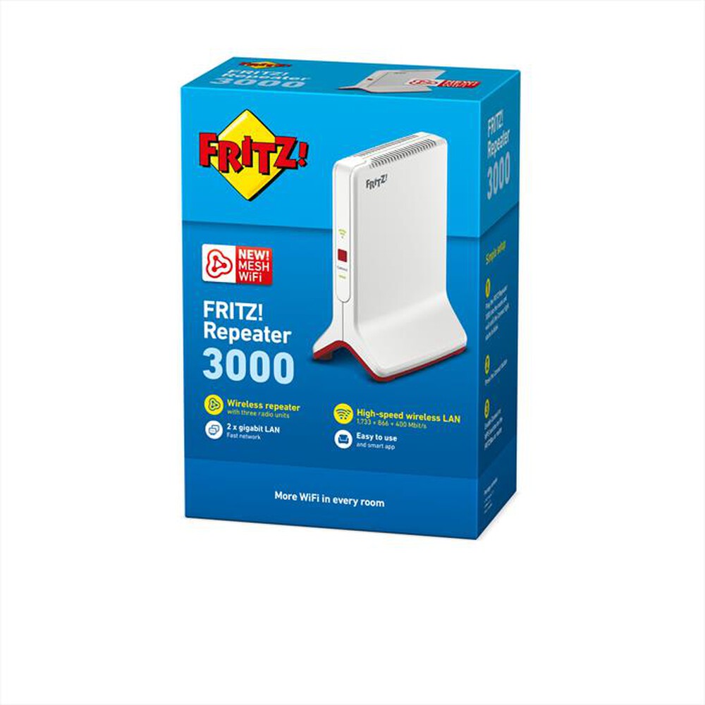 "FRITZ! - FRITZ!REPEATER 3000 INTERNATIONAL-Bianco"