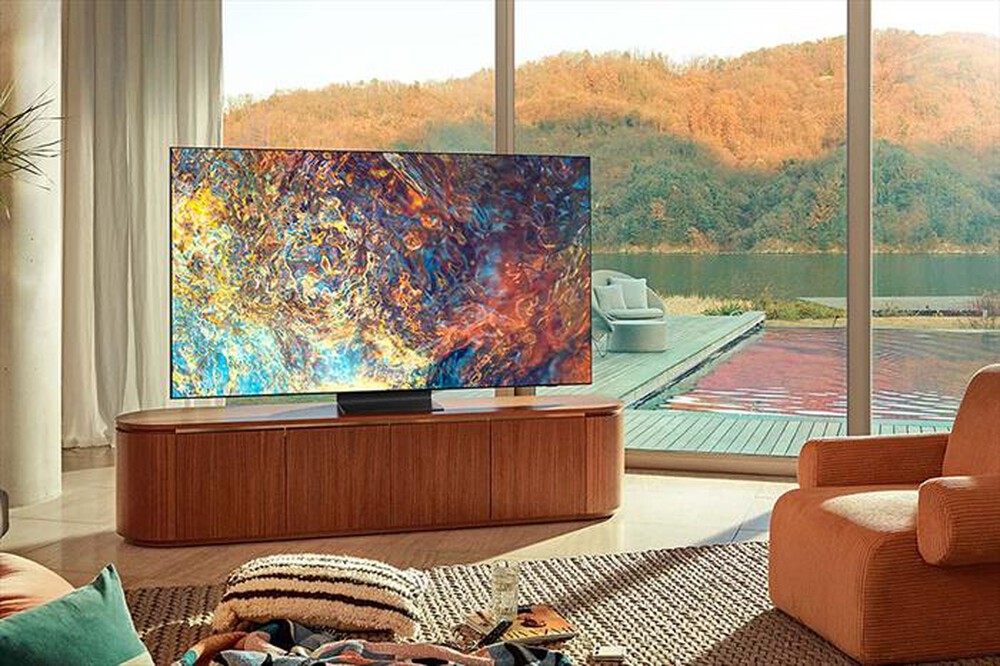 "SAMSUNG - Smart TV Neo QLED 4K 65” QE65QN95A-Carbon Silver"