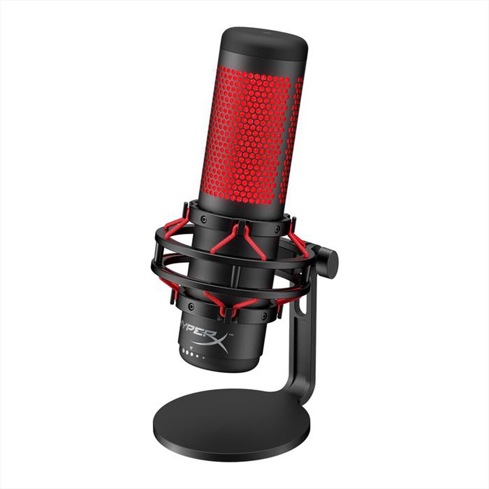 "HYPERX - Microfono QUADCAST-Red"