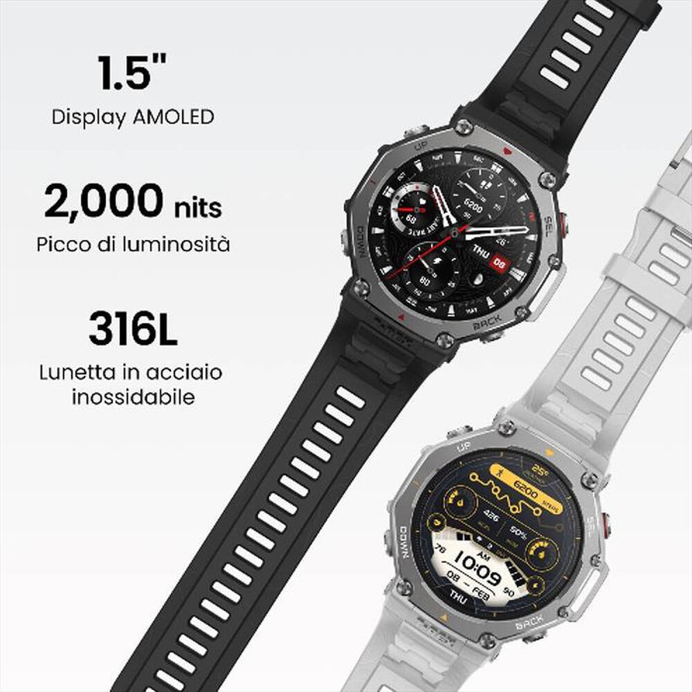 Immagine del prodotto AMAZFIT - Smartwatch T-REX 3-Onyx Black
