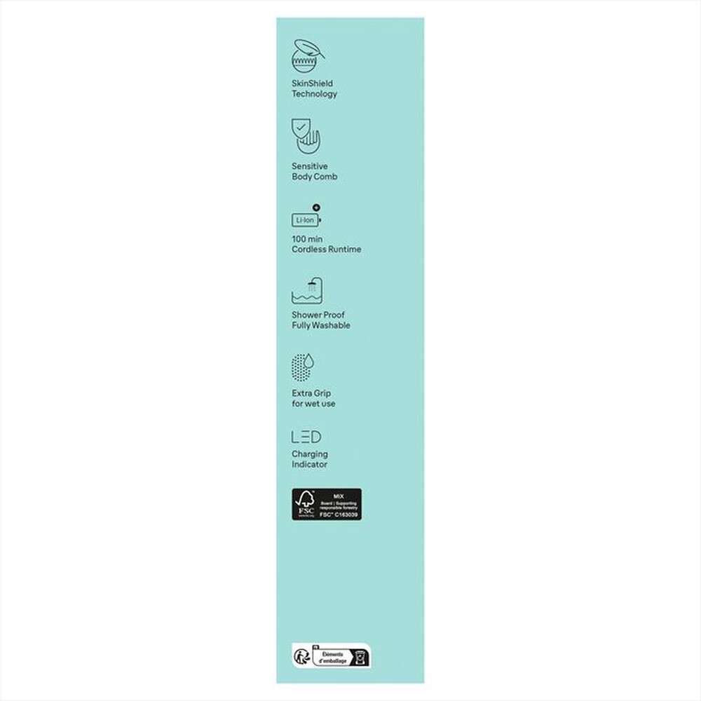 "BRAUN - Rasoio CORPOSERIES 5 5360-Nero"