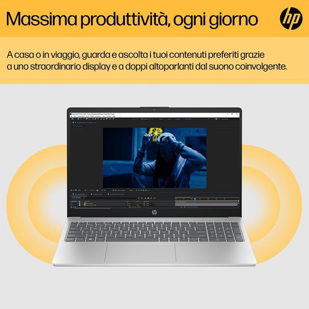 Immagine del prodotto HP - Laptop Windows 11 Home 15.6" 15-FC0100NL-Natural Silver