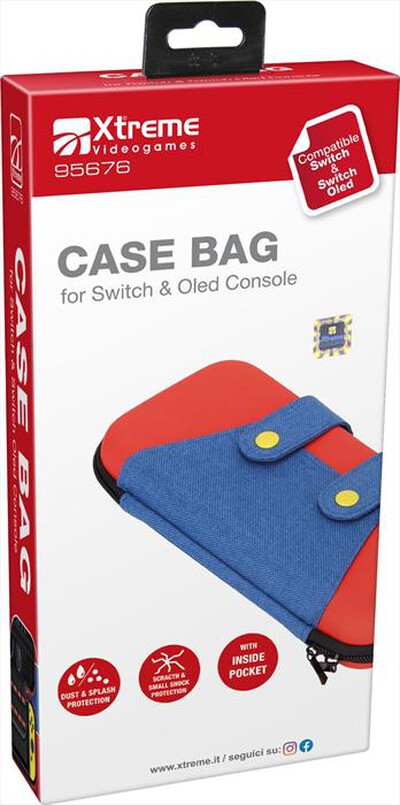 XTREME - CASE BAG Switch/Oled - 95676-Blu/Rosso