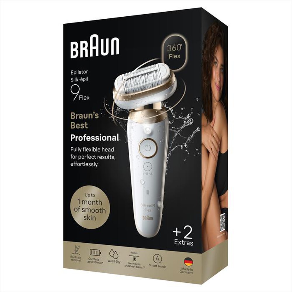 Immagine del prodotto BRAUN - Epilatore Wet & Dry LEGEPIL SES9-011 3D BOX MN-ORO