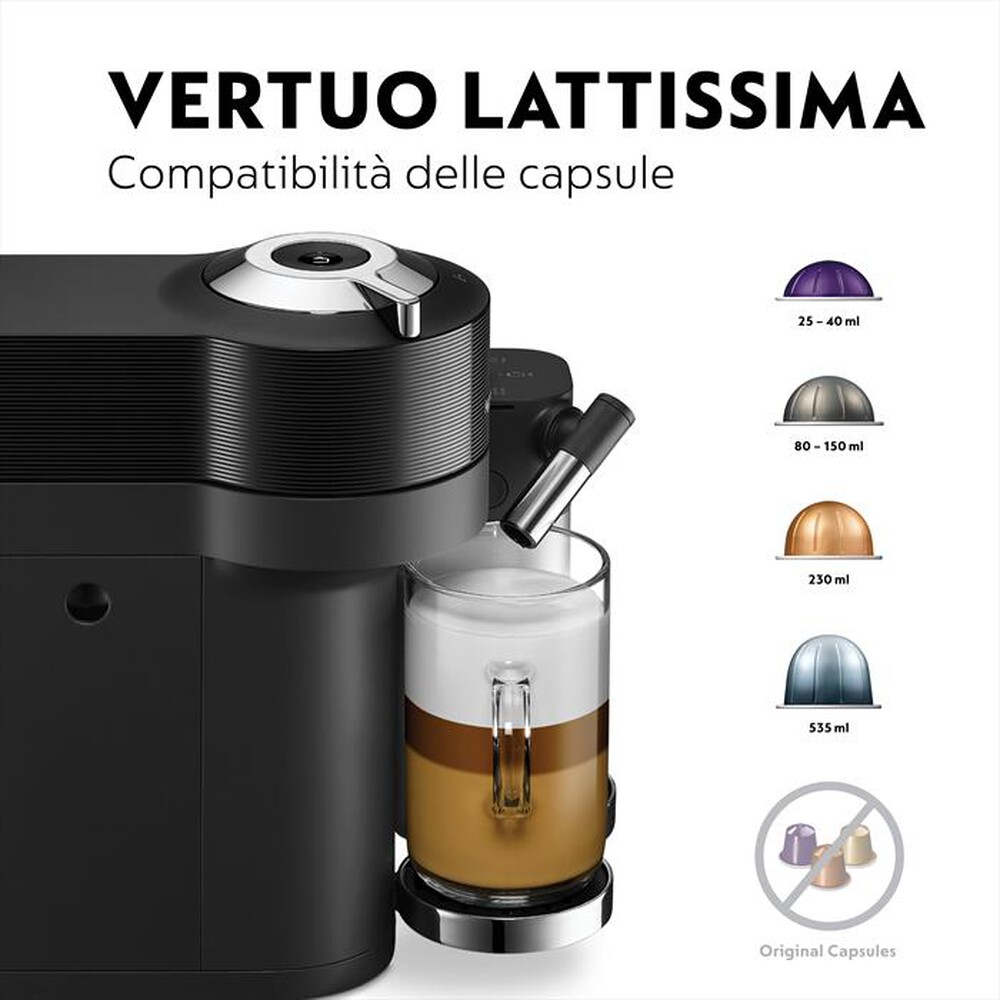 "DE LONGHI - Macchina da caffè ENV300.B-nero"