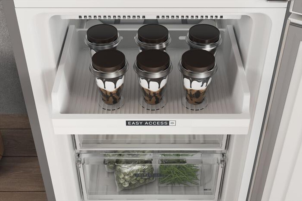 "WHIRLPOOL - Frigorifero combinato W7X 92I OX Classe E 367 lt-Stainless steel"
