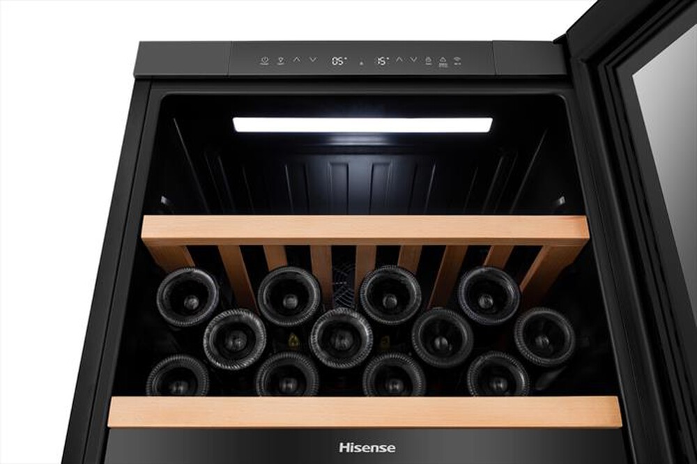 Immagine del prodotto HISENSE - Cantinetta RW3N230GELF Classe F 108 bottiglie-Nero