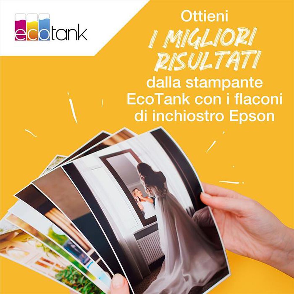 "EPSON - 102  FLACONE DI INCHIOSTRO ECOTANK T03R2 CIANO-Ciano"