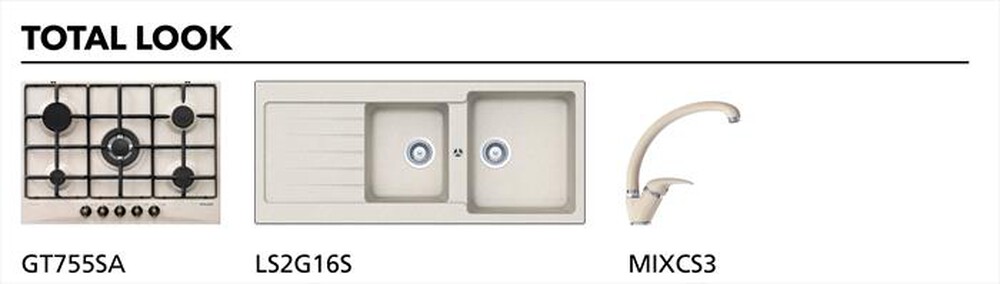 Immagine del prodotto GLEM GAS - Forno incasso elettrico GFT54SAN Classe A-Sabbia